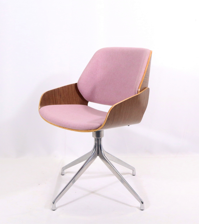 Burbank Plywood Swivel Chair