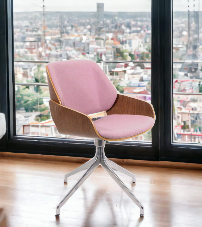 Burbank Plywood Swivel Chair