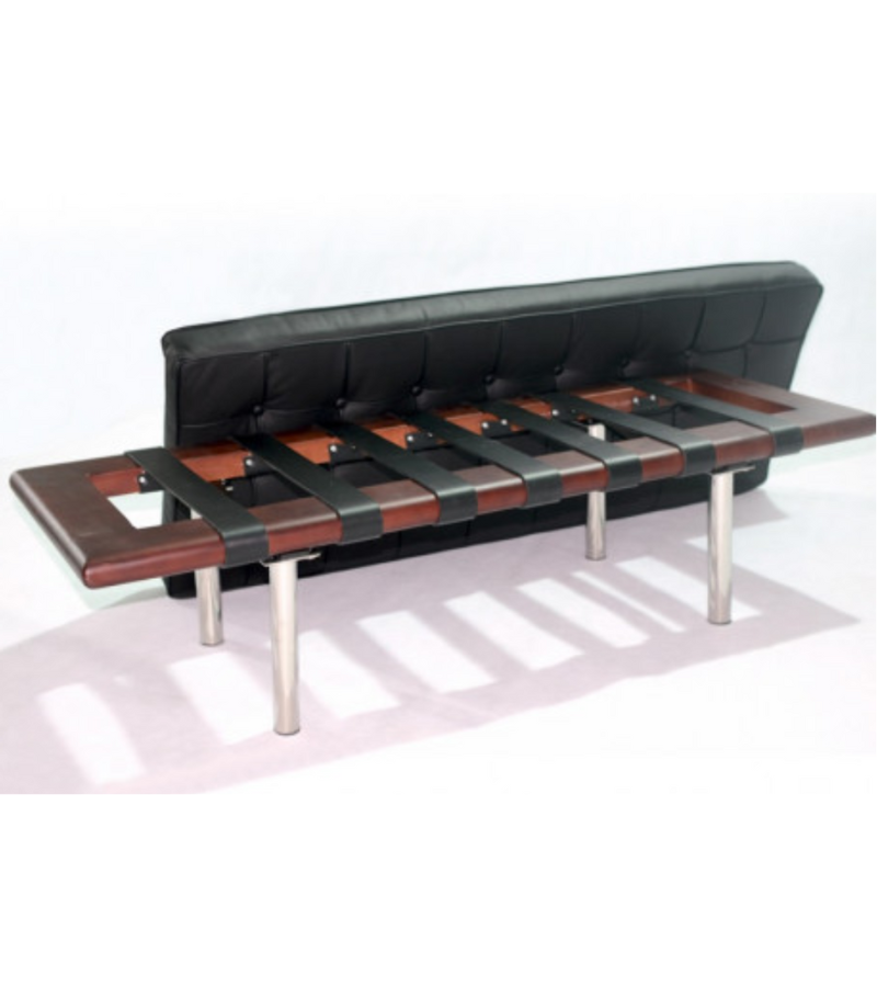 Pavilion Leather Bench