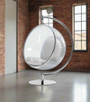 Retro Bubble Style Chair with Floor Stand