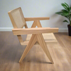 Changi Rattan and Ash Carver Chair