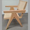 Changi Rattan and Ash Carver Chair