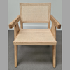 Changi Rattan and Ash Carver Chair