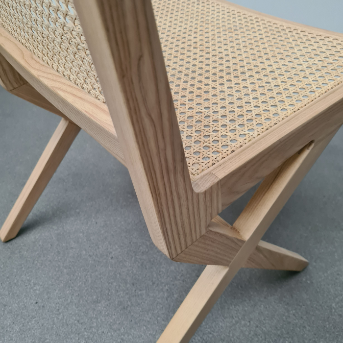 Changi Ash and Rattan Dining Chair