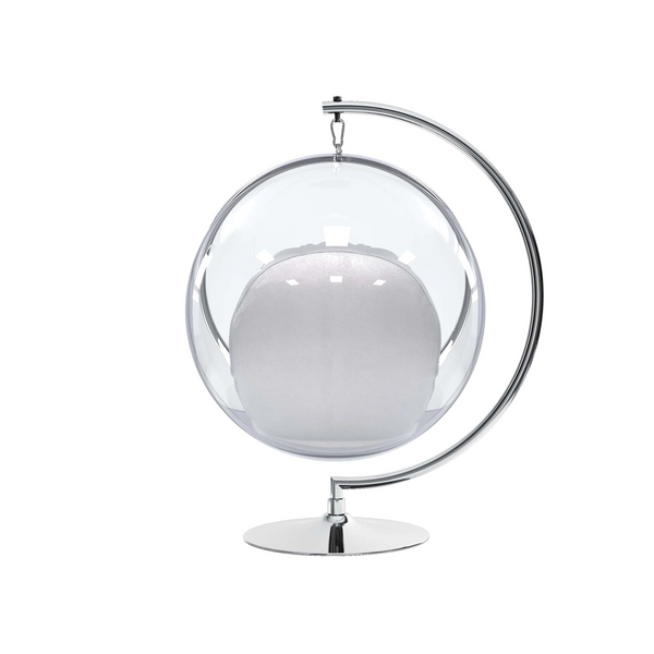 Retro Bubble Style Chair with Floor Stand
