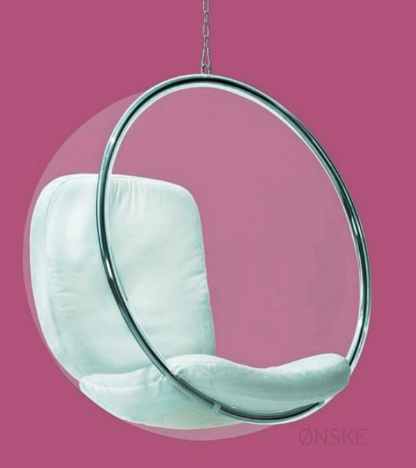 Bubble Chair on Chain Ceiling Fixed