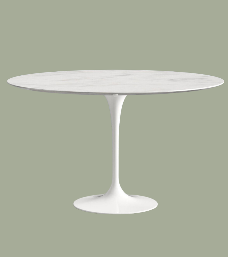 Marble Tulip Style Dining Table Choice of Size