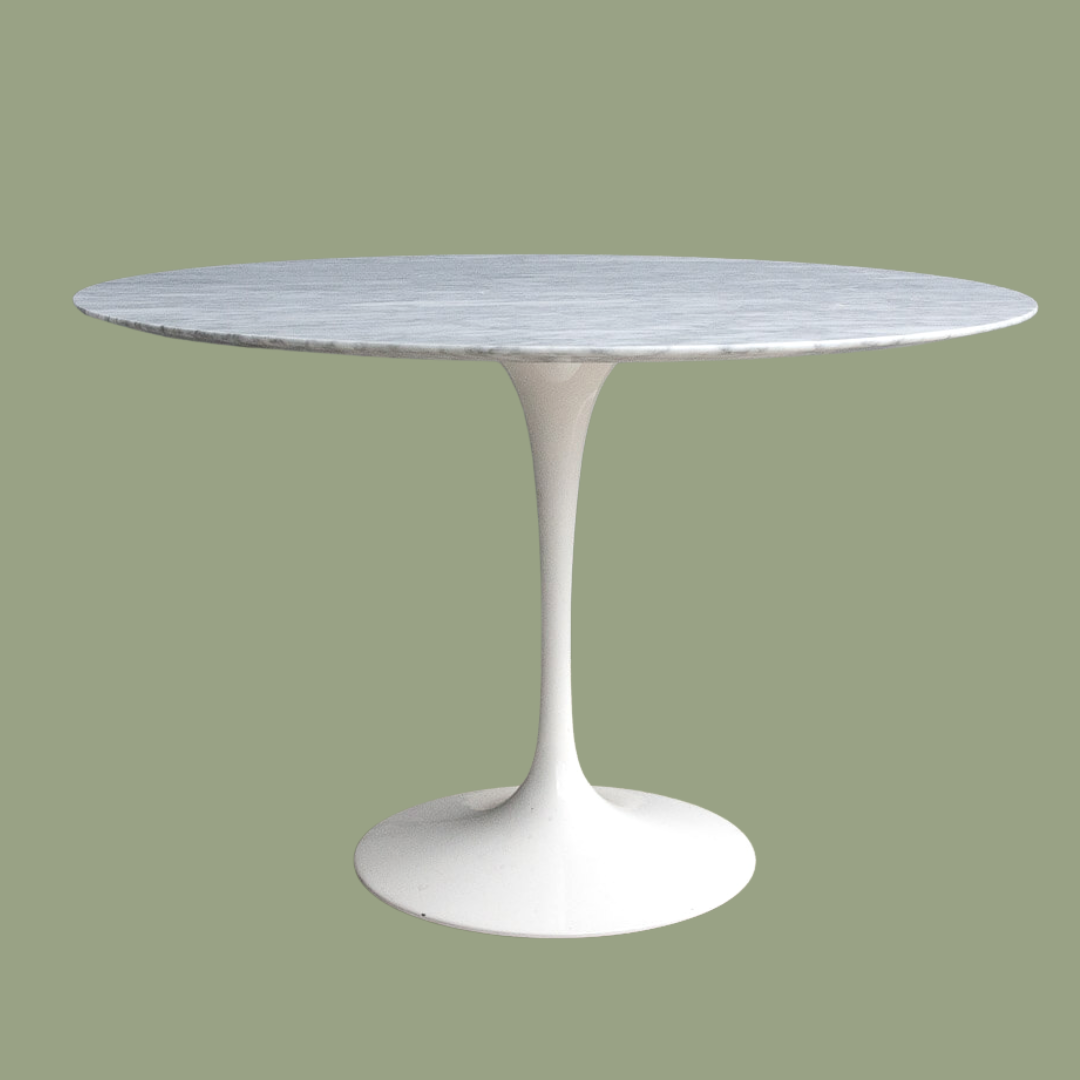 Marble Tulip Style Dining Table Choice of Size