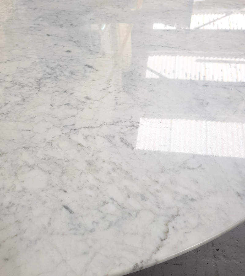 Carrara Italian Marble Dining Table Choice of Size