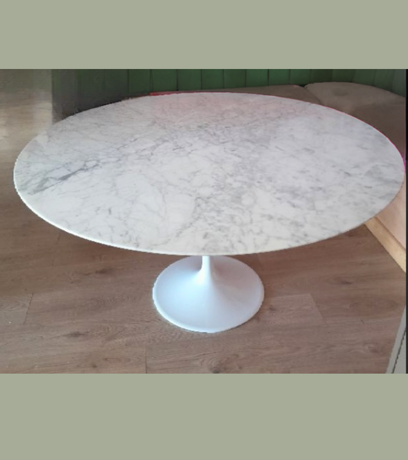 Marble Tulip Style Dining Table Choice of Size