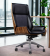 Alto Plywood and Leather High Back Executive Office Chair