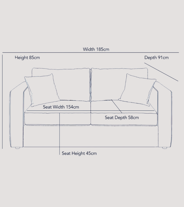 DreamFold Premium Double Sofa Bed Made In England