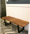 George Platform Bench Solid Wood