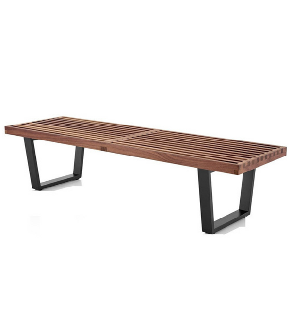 George Platform Bench Solid Wood