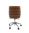 Palo Office Chair Leather and Plywood Veneer Low Back