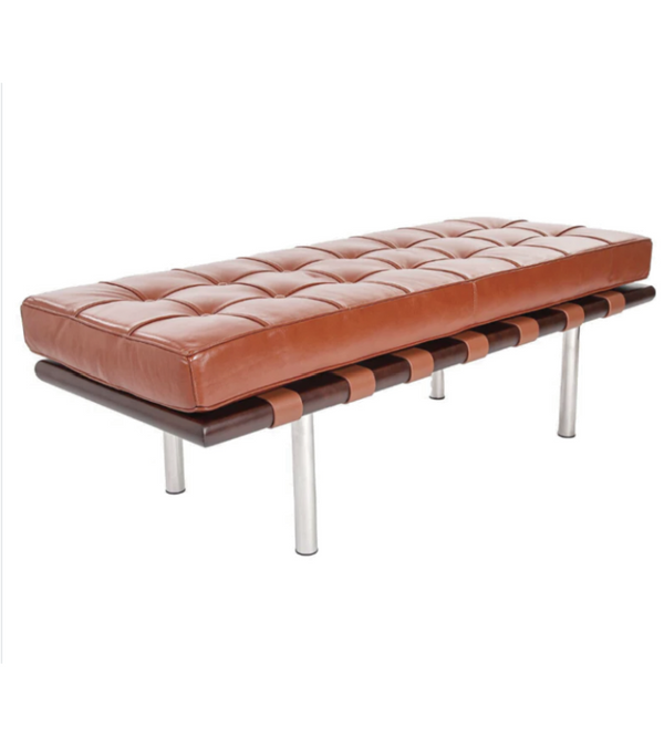 Pavilion Leather Bench