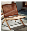 Fresno Natural Ash and Rattan Easy Chair