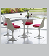 Pedestal Swivel Dining Chair