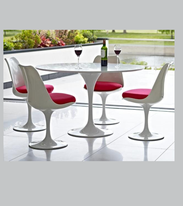 Pedestal Swivel Dining Chair