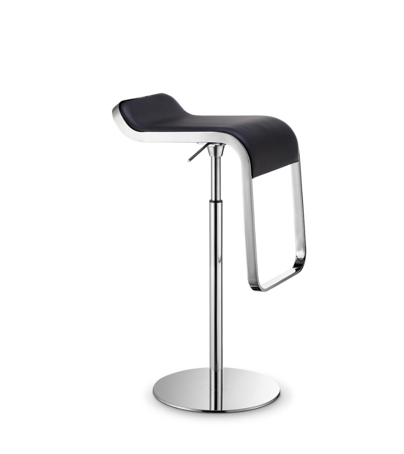 L EM Style Height Adjustable Bar Stool