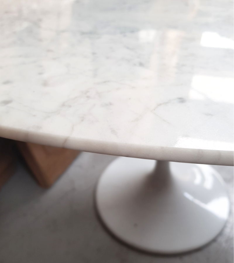 Marble Dining Table Round and Oval