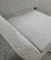 Camden Grey Fabric Swivel Armchair