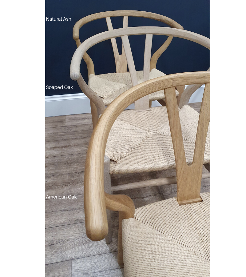 Hans Wish Y Style Dining Chair in Solid Oak wood