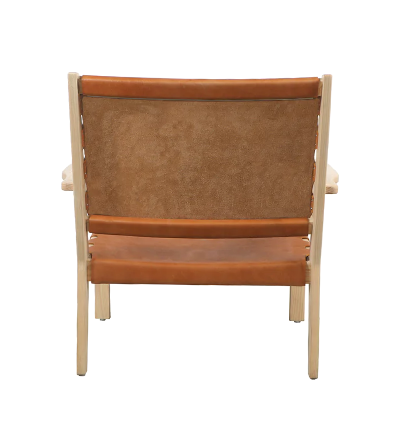 Ventana Armchair Premium Saddle Leather