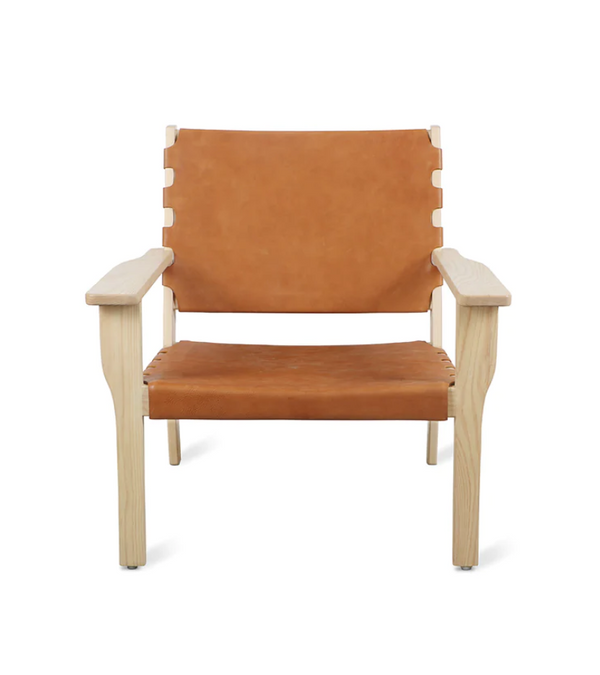 Ventana Armchair Premium Saddle Leather