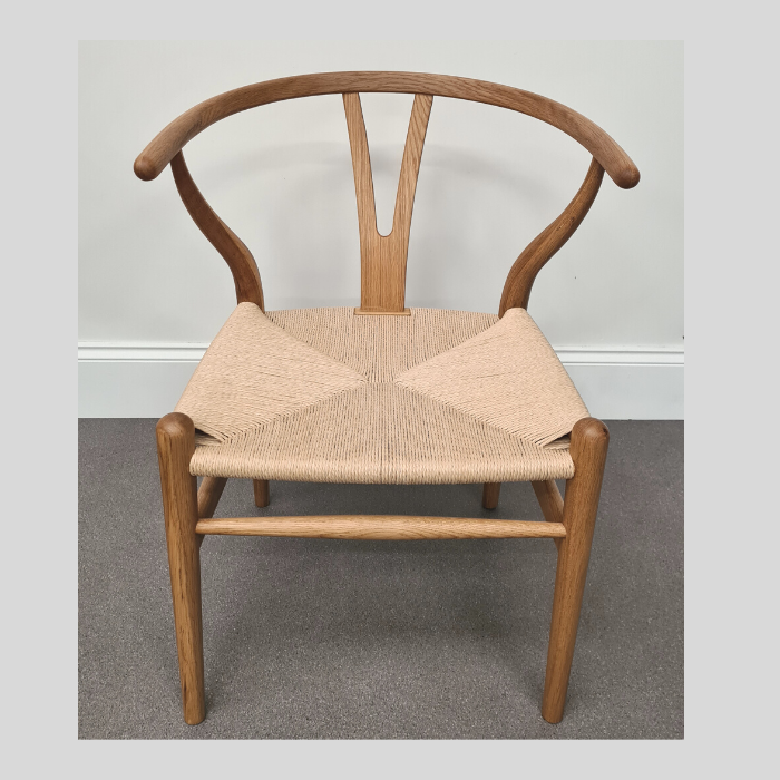 Hans Wish Y Style Dining Chair in Solid Oak wood
