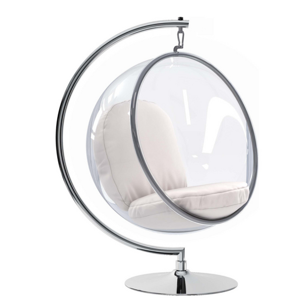 Bubble Style Chair with Stand