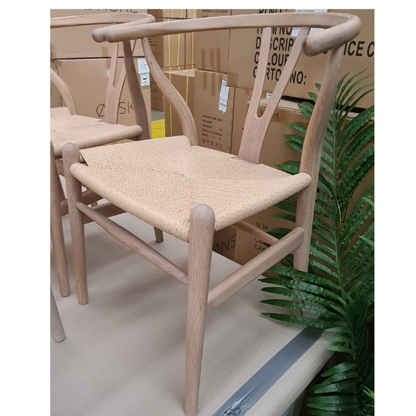 Hans Soaped Oak Wish Y style Dining Chair
